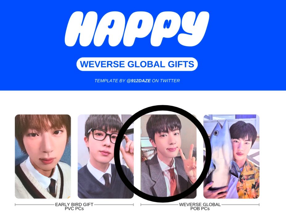 rawrrr_77's tweet photo. BTS JIN HAPPY EARLY BIRD PVC 

Wish to trade with 2nd PIC🫶🏻
(Weverse Global POB) 

Do hit me up if keen too !! 

#pasarbts #myarmyjual @BTSMarketMY https://t.co/33J6junxgR