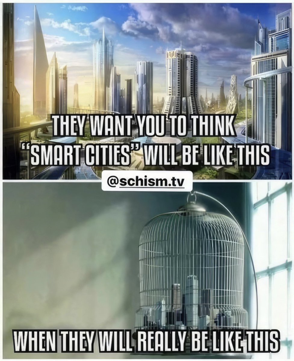 info_maiden's tweet image. SMART Cities. A path to imprisonment and total control.