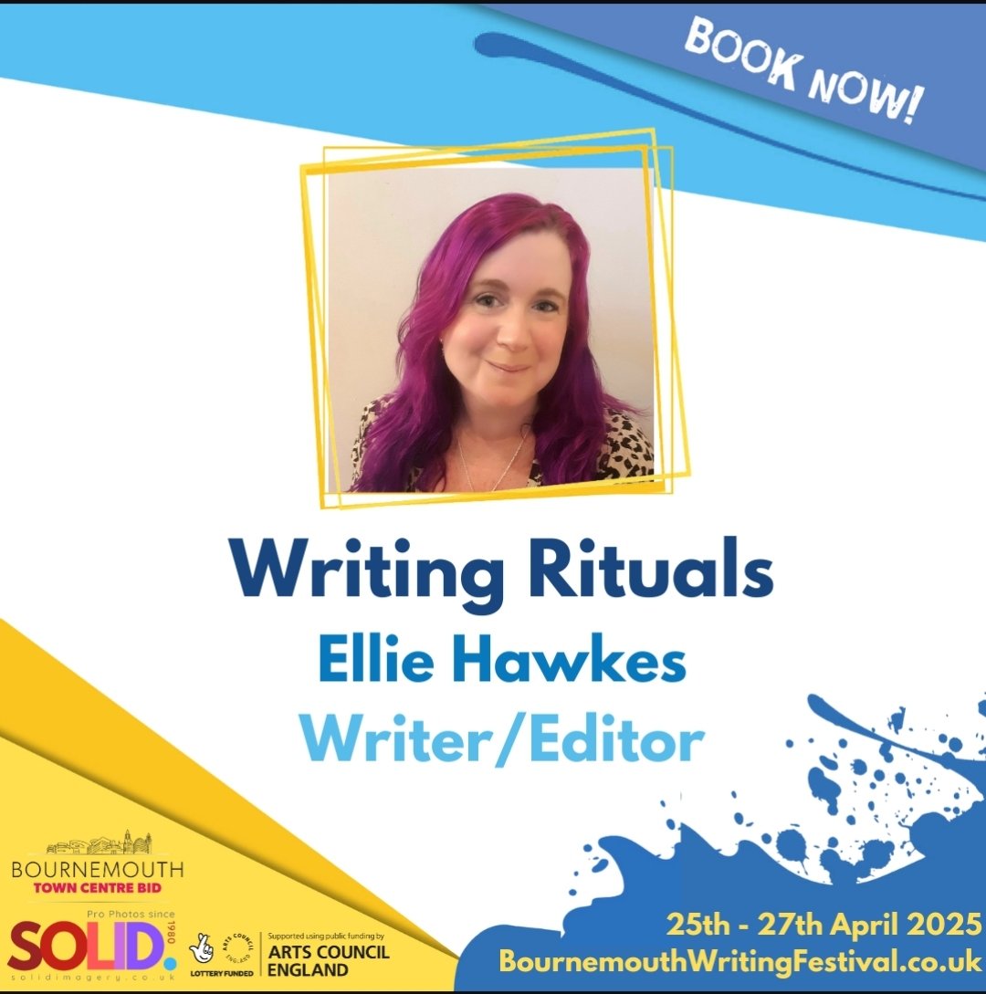 A reminder of what #Elspells is up to in 2025!

✍ Affordable writing feedback for new writers elspells.com 

✍ NEW writing coaching service 

✍ Free online workshops elspells.com/2025/01/13/els…

✍ In-person workshop at #BournemouthWritingFestival 🎉

Please share 😊