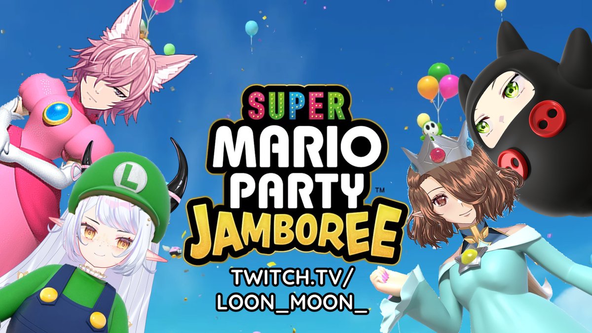 Loon_Moon_'s tweet photo. It's time to be the superstar! Collab Live now with @MarigatouDesu @SorenHighwind @LyriaVT 

Link Below https://t.co/lZM0V0vLk6