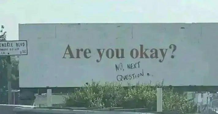 Are you okay?