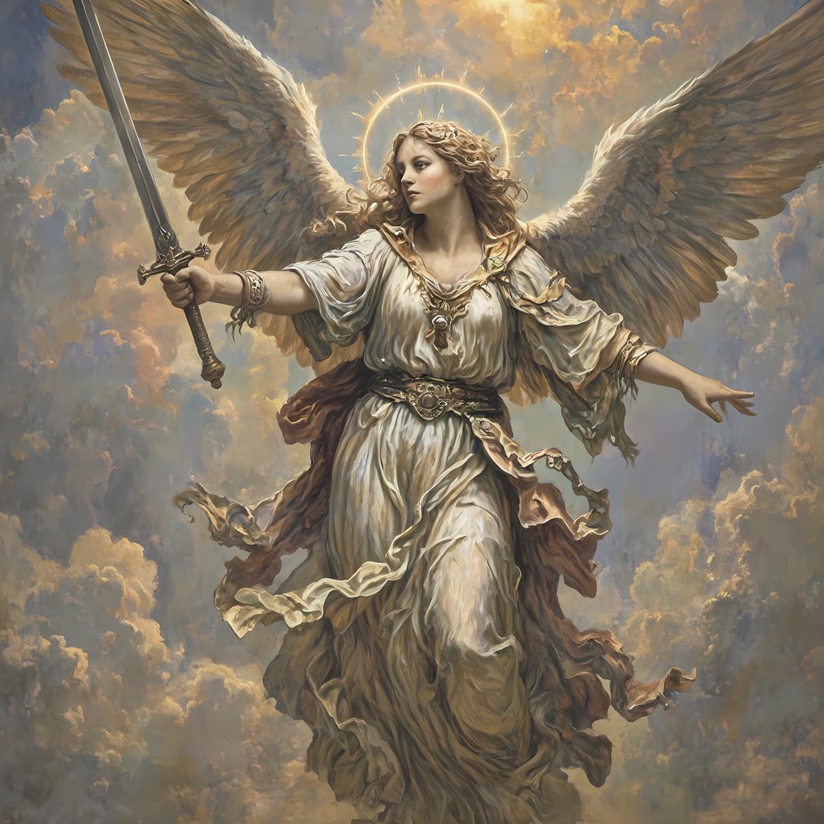 CipherVoss's tweet photo. A divine protector, a warrior of light. ⚔️✨ Wings of grace, a sword of justice—descending from the heavens to restore balance.
#HeavenlyChampion #DivineProtector #CelestialWarrior #WingsOfGlory #EtherealMight #SacredGuardian #EpicFantasyArt #SwordOfLight #MythicLegends https://t.co/SnLQASvgVp
