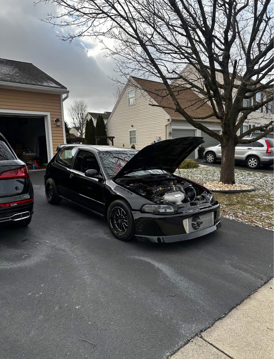horsepower's tweet photo. Here is a fully built and street legal K24 powered 1992 Honda Civic Si hatchback that made 650whp on E85. Asking price is $16,000. https://t.co/cbSzuOq7lF