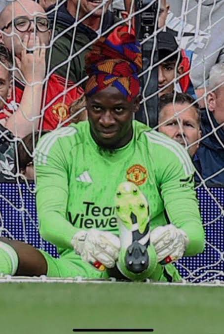 jaydmourinho's tweet image. United are NEVER winning anything until this charlatan is sold.
I called  him "the African Taibi" two years ago! 
🐑 fans and De Gea haters backed him.
#MUNBHA 
#ONANA 
#bustedsofa