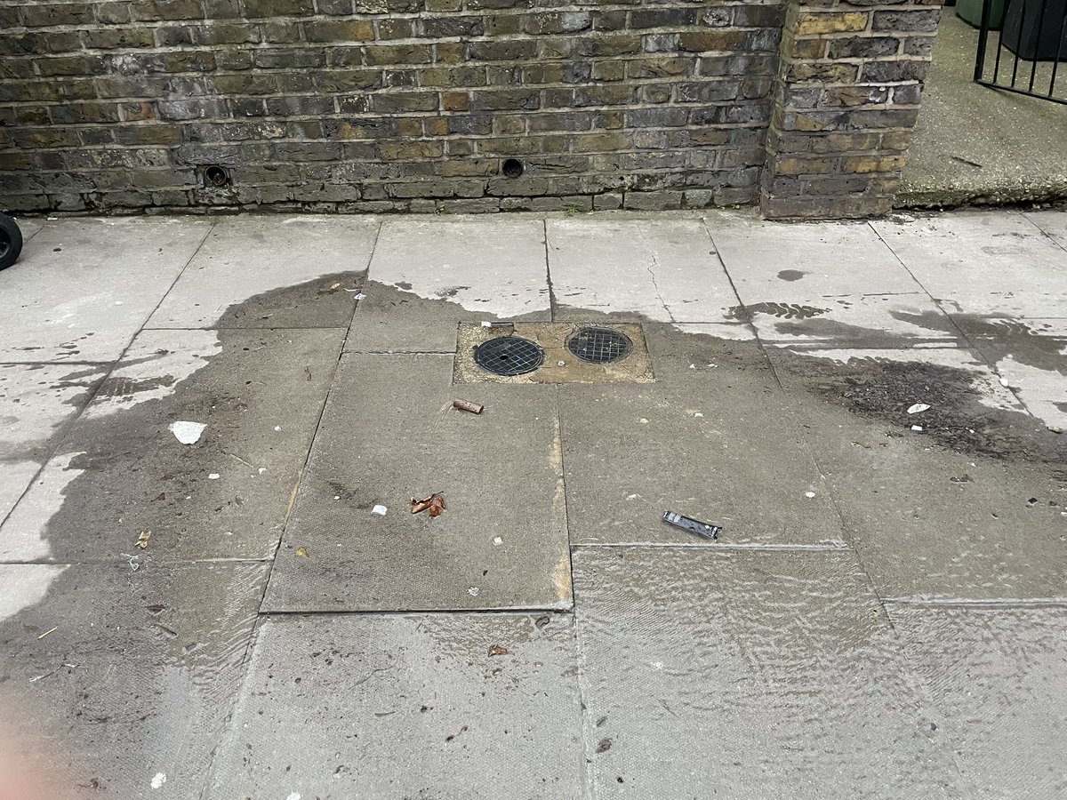 Outside 48 Loampit Hill in Lewisham  <a href="/thameswater/">Thames Water 💧</a>