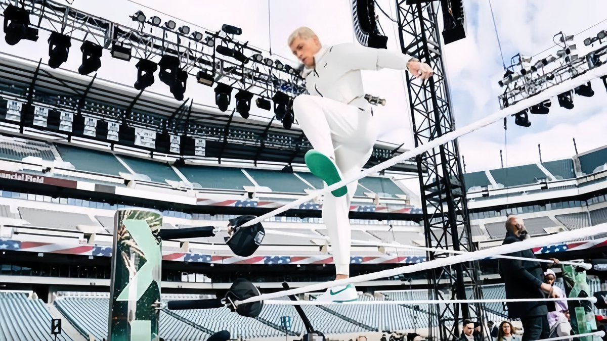 DreamWresling's tweet photo. CODY RHODES ELECTRIFYING MOVES 

A THREAD 🪡🪡 https://t.co/DjlUwD0qSY