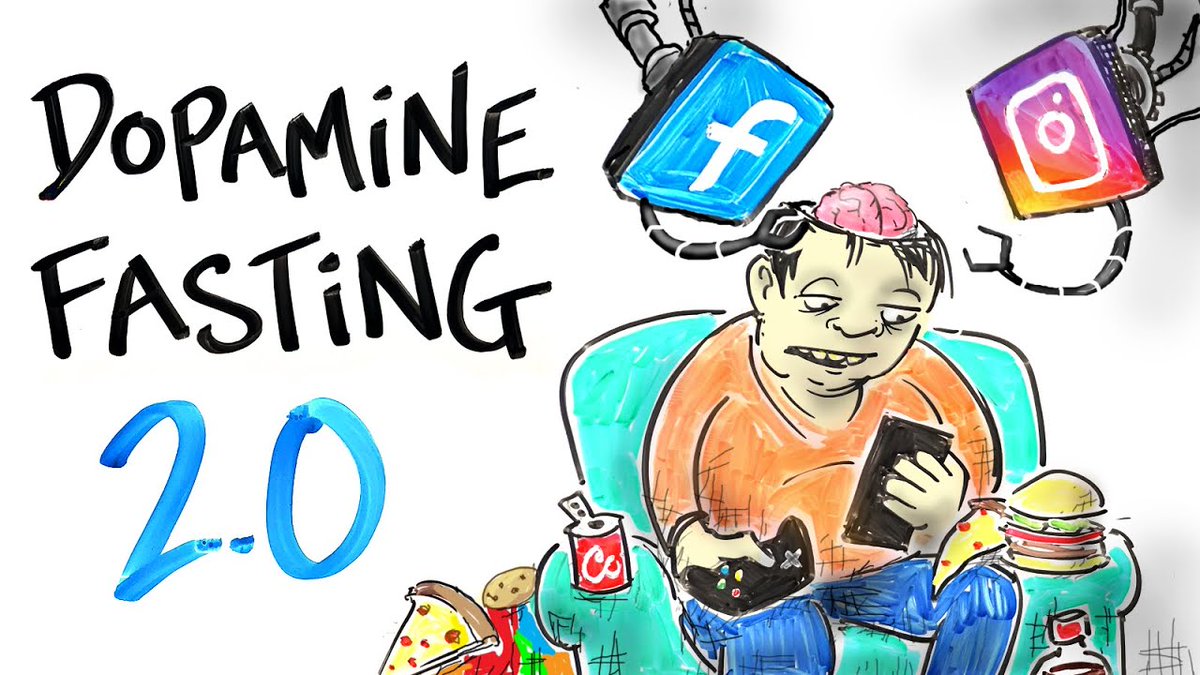 yfx0202's tweet image. 建立超强专注力的秘诀是什么？

多巴胺禁食

但大多数人不知道如何正确实施：