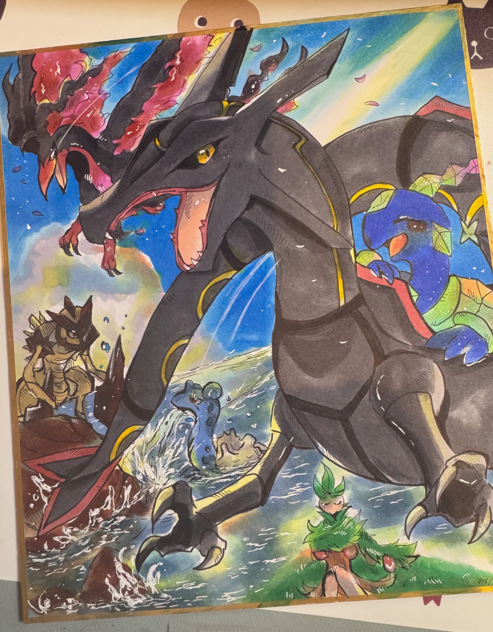 黒いレックウザ - Search / X