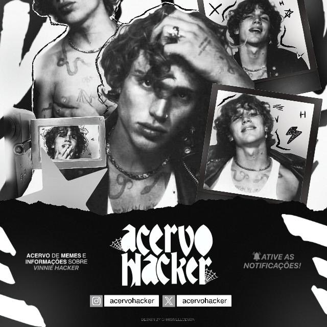 acervohacker's tweet image. Vhc squad esta de cara nova e agora é Acervo Vinnie hacker!!!!!! Vamos postar memes, informações, videos e fotos do nosso loirinho favorito, lembrando que o squad ainda ta aberto a todos que quiserem entrar!! 🤍