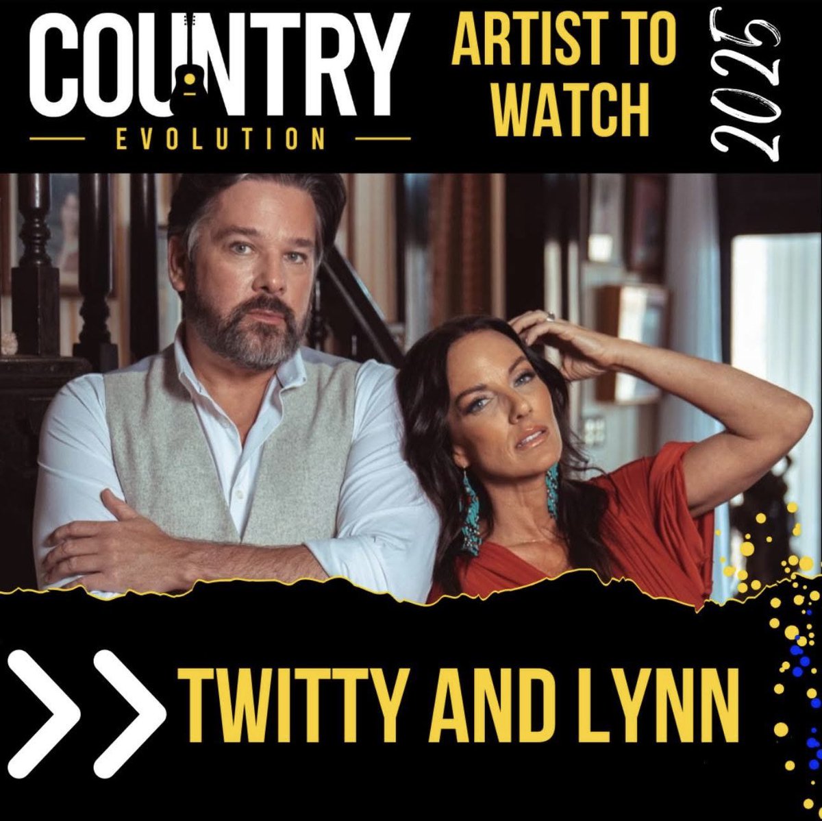 We’re so excited for our own Twitty and Lynn! They were named  <a href="/CountryEvolutn/">Country Evolution</a> “Artist to Watch” for 2025! 

We completely agree… These two are magic on stage, just like their grandparents! 

Thank you Country Evolution and Congratulations Twitty and Lynn!