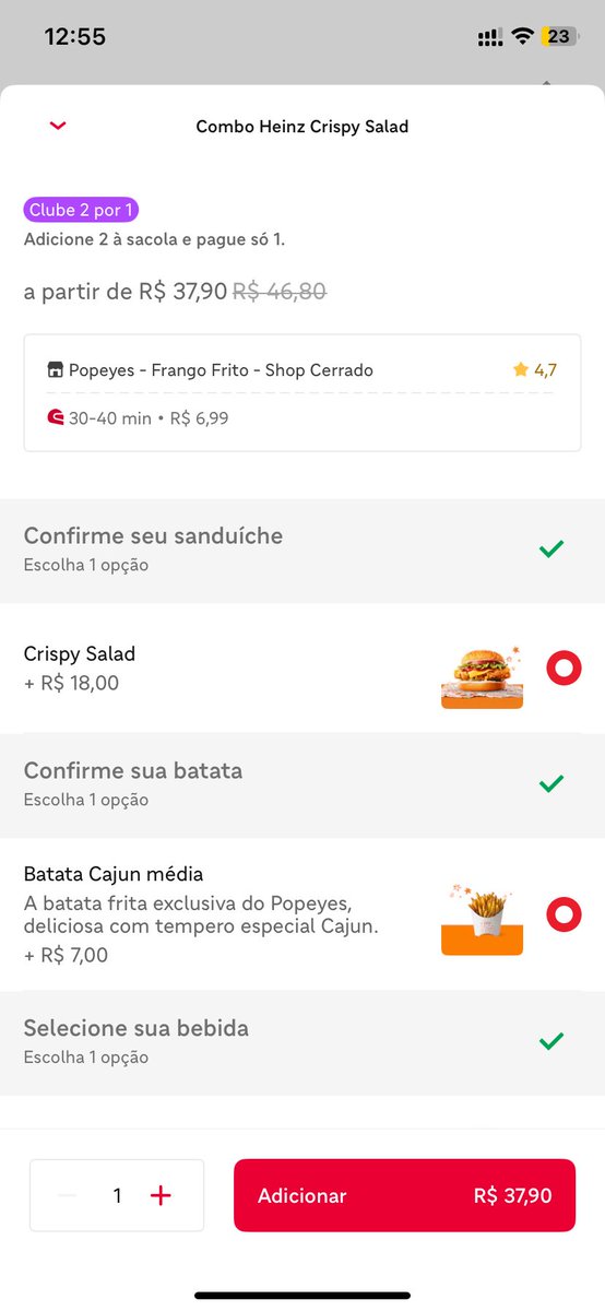 Warley_Couto's tweet photo. @iFood como sempre enganando o trouxa. Lança promoção compre 2 e pague 1, vc adiciona no carrinho ele é um preço, quando vc vai pagar o produto vale o dobro e eles compram a metade, no final vc acaba pagando os 2 produtos. Alô @procongo @celsorussomanno https://t.co/4KSit2u04L