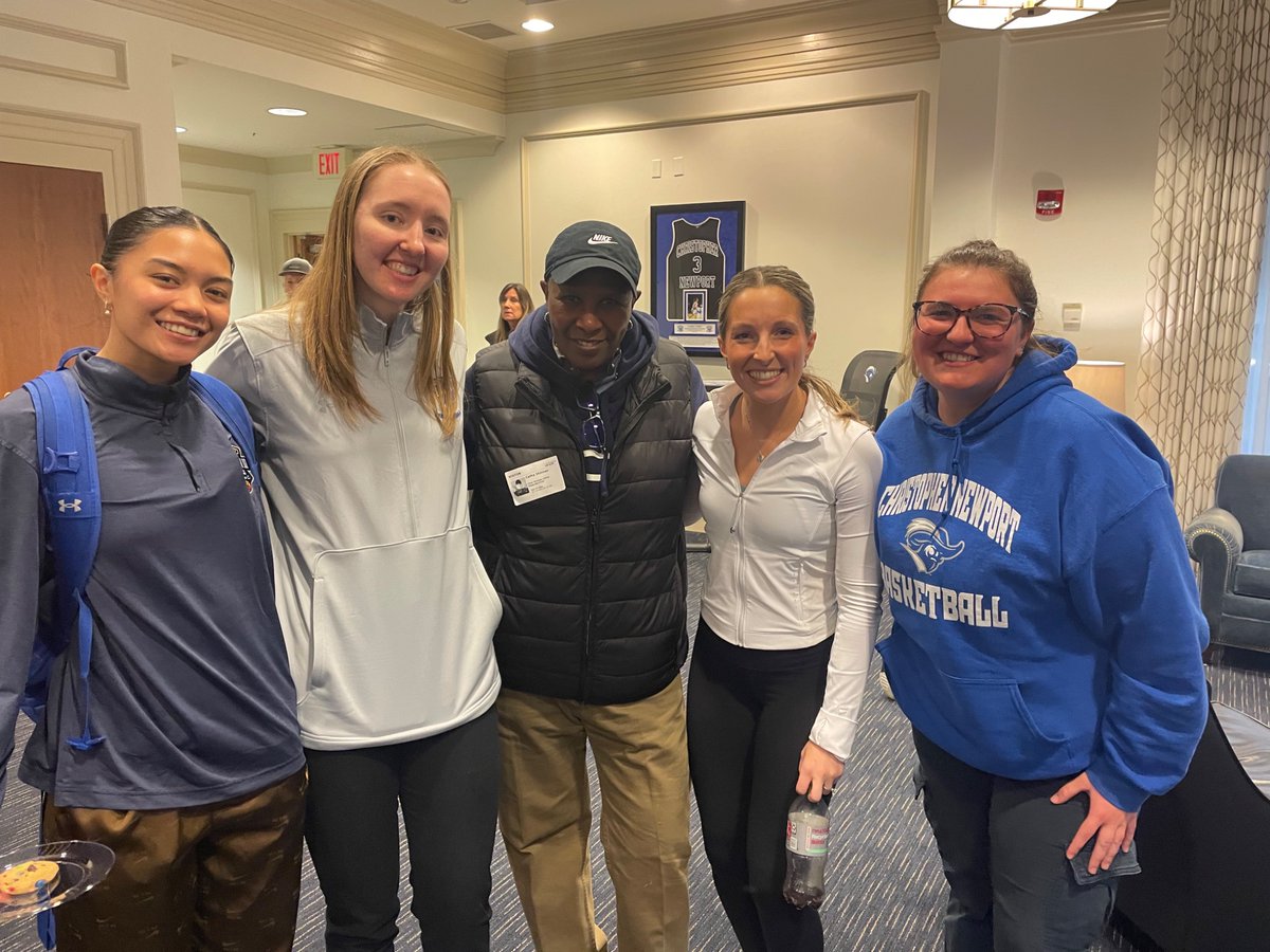 cnuwbb's tweet photo. Thanks to all the alumni who made it to the game! We missed those who couldn’t be there, and if you ever want to join us for a future game, don’t hesitate to reach out. We’d love to give you a VIP tour of all the exciting updates at the Freeman Center! https://t.co/etFeYO6l8X