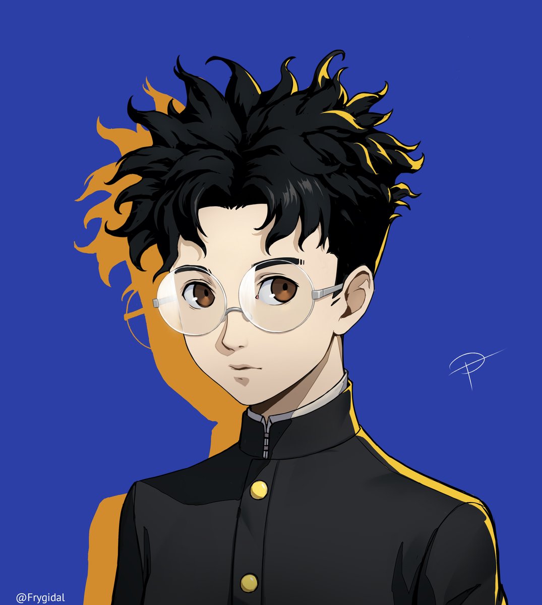 frygidal's tweet photo. Today is my birthday so it would be awesome to get some extra love with retweets 👉👈

#Dandadan characters fits so well into Persona style that is almost feel illegal :D

Persona commissions available as always over my ko-fi:
https://t.co/CXF3LMw37c

#dandadanfanart  #okarun https://t.co/7bnJCR4twC