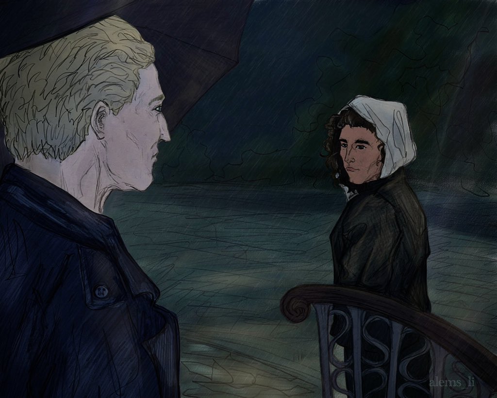 • Ты только посмотри на дождь,
На капли света на стекле,
На свет дрожащих фонарей,
На тротуара гладкий воск.
Ты только посмотри на дождь!
О, Боже, как к лицу тебе
Холодный свет пустых дворов,
Моя любовь! •
 
Иллюстрация к «Обретенной истине» от  <a href="/scout_weird/">повелитель волн в эмиграции</a>

#оэ #вальдмеер