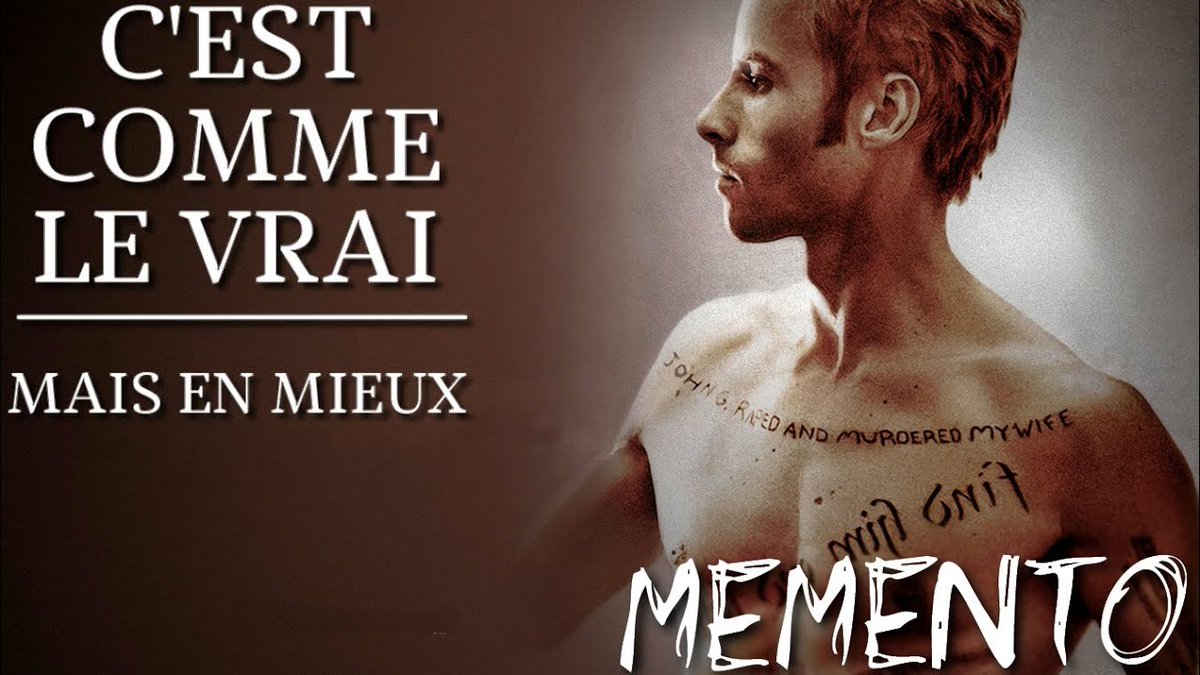 Nouvelle vidéo en ligne !

Et retour du format historique de cette chaîne ! Vous aimez Memento, son concept, les idées de Nolan ? Alors je vous propose quelques films bien moins connus mais tout aussi réussis, ces films comme MEMENTO...en mieux !

Lien : youtu.be/S9L8KhUYgsM