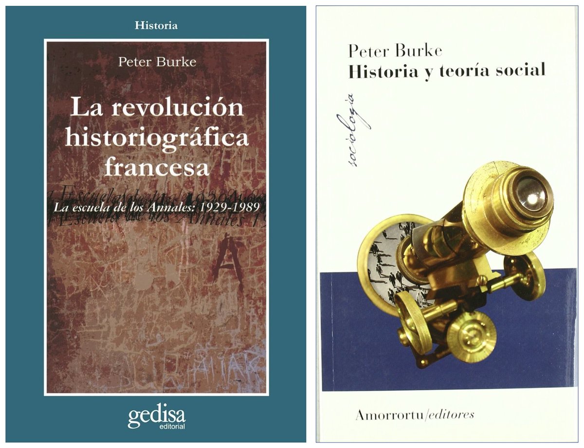 Peter Burke es un historiador que buscó unir la historia y la teoría social. Y en estos dos libros ofrece reseñas críticas de algunos intentos bien conocidos de fortalecer ese puente

Descarga de La revolución: academia.edu/6144272/BURKE_…

Descarga de Historia
ia800309.us.archive.org/9/items/burke-…