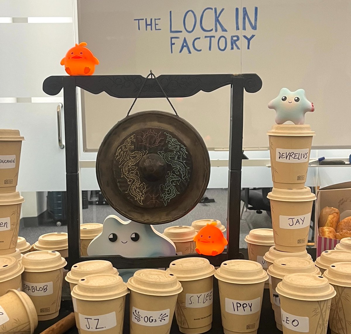 The Lock in Factory has been buzzing since 4am

Running on coffee and lines of ꧁IP꧂