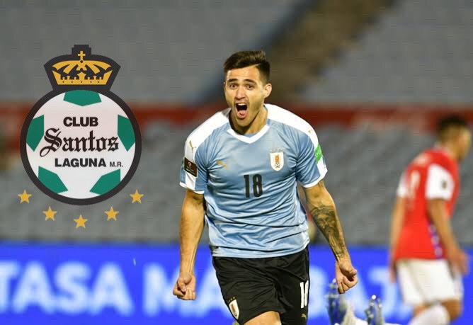 El delantero que fue ofrecido a Santos Laguna; jugó en selección uruguaya
