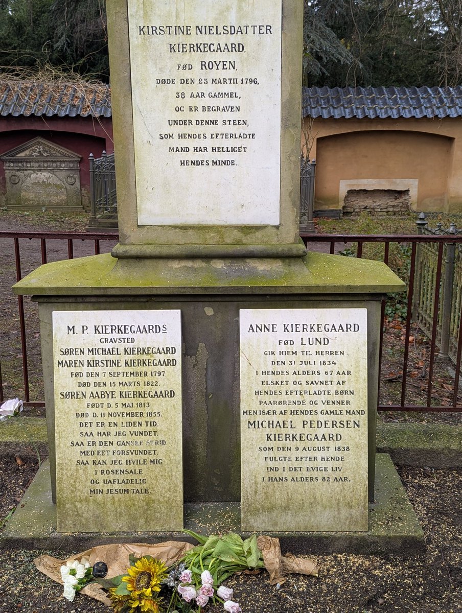 devalski's tweet image. Paid a visit to Kierkegaard