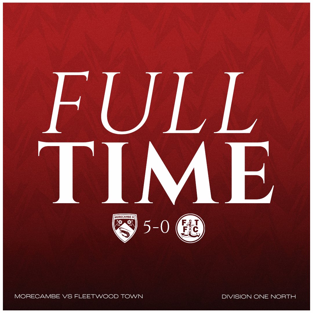 FULL-TIME | A fantastic 3 points to kick-off 2025 🙌 

5-0 | #UTS 🦐 | #MORvFLE