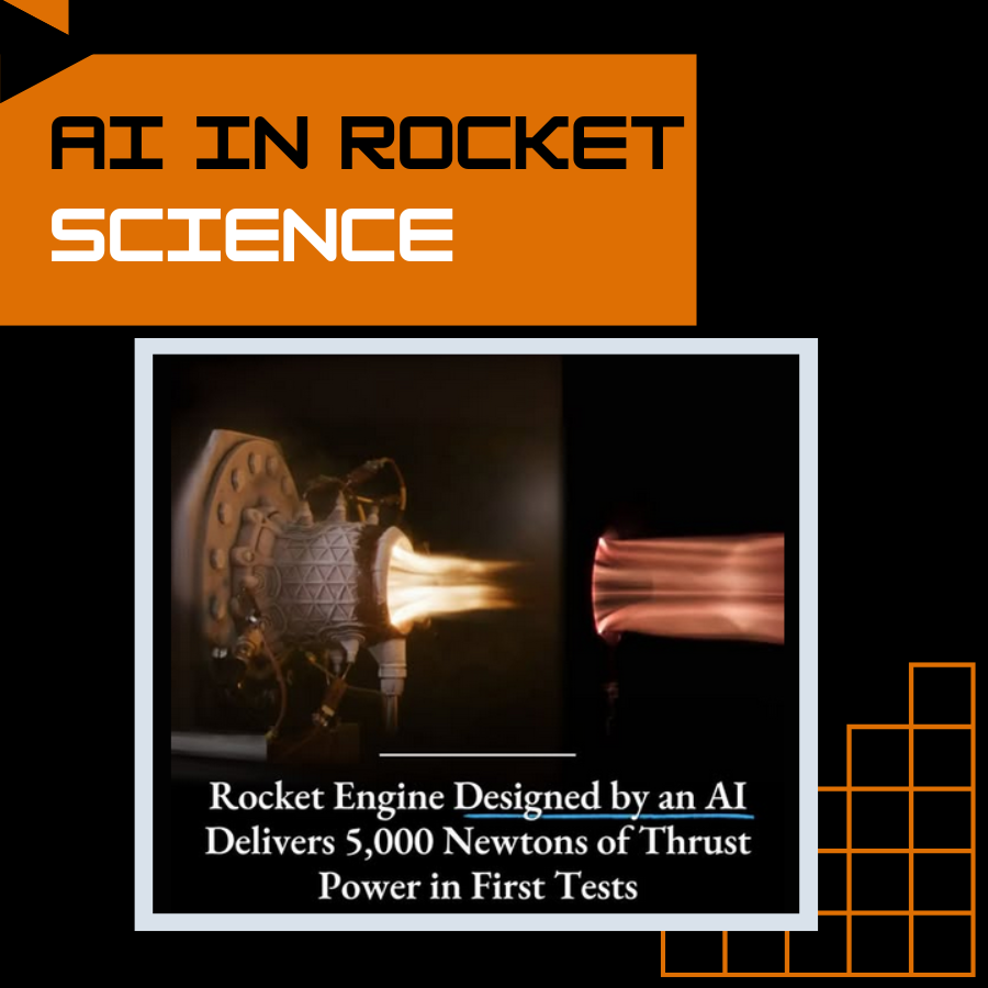 Prolince_Pro's tweet image. 🚀 AI-designed rocket engine delivers 5,000N thrust in its first test! 🔥

A game-changer for aerospace: faster, efficient, and paving the way for space exploration. 🌌✨

#AIinRocketScience #SpaceInnovation #RocketEngineering #Prolince_IT