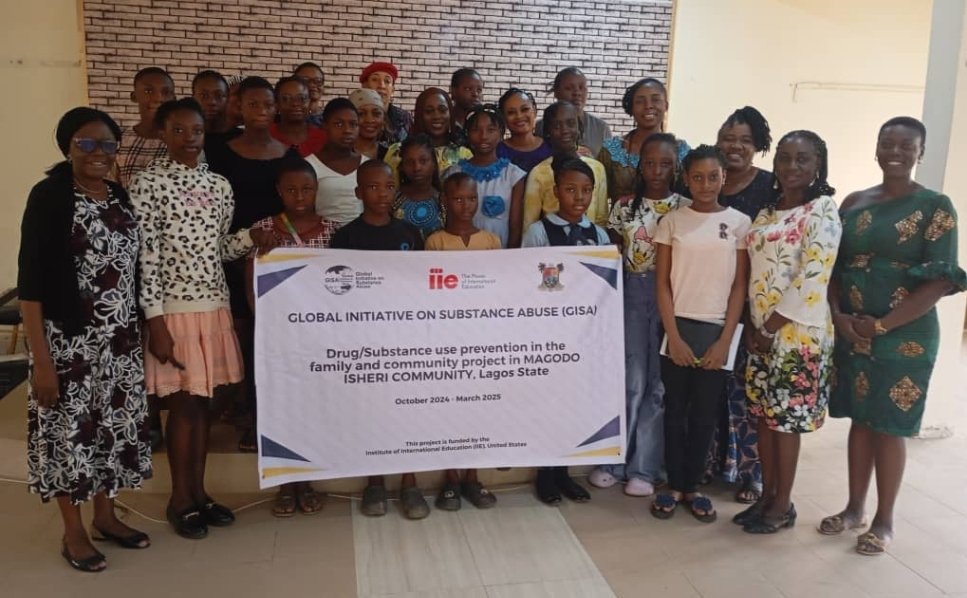 gisa_initiative's tweet photo. GISA @gisa_initiative in collaboration with the Lagos State Ministry of Youth and Social Development @followlasg commenced strengthening families programme for synthetic drug use prevention in families and local communities in Lagos state 🇳🇬 Funded by @IIEglobal @StateINL https://t.co/IPnto0aTZh
