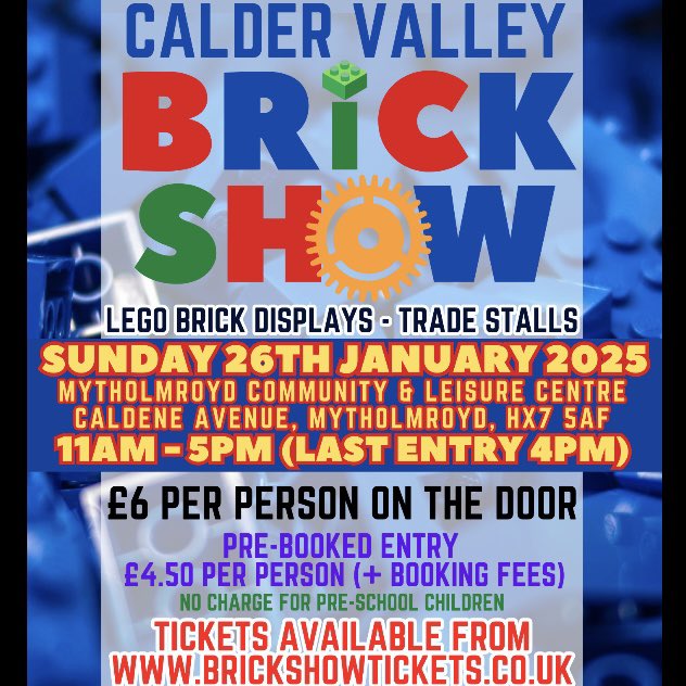 Take a Moment! 

I’ll be taking this and other #LEGO #DoctorWho builds to the Calder Valley Brick Show on Sunday 26 January… The Day of the Doctor

Details here: ticketsource.co.uk/whats-on/west-…

#legodoctorwho #11thDoctor #10thDoctor #WarDoctor