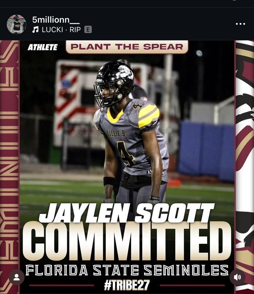 Need all my Noles family to go follow the gram!! I’m home!!
