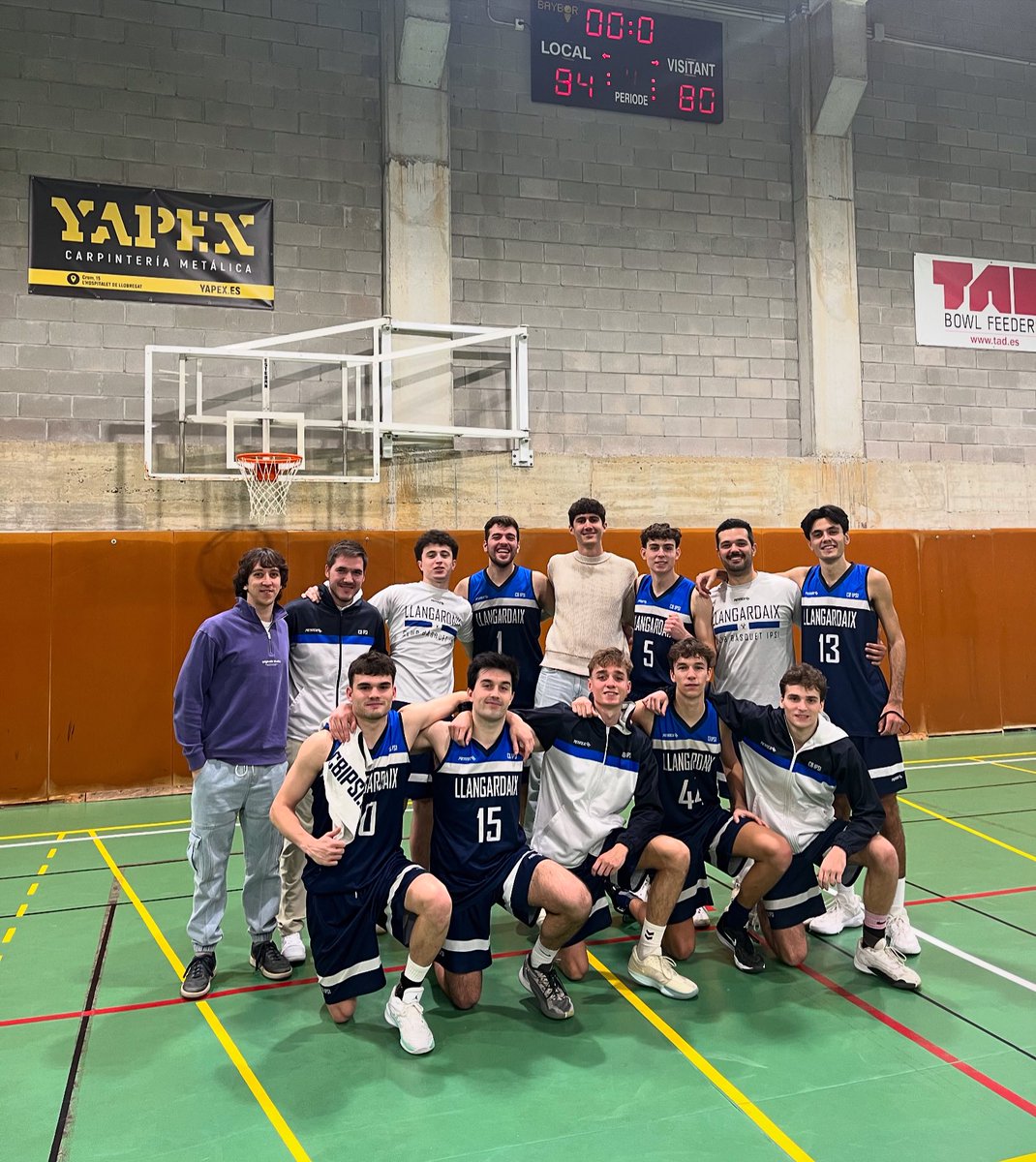 🏀SÈNIOR “B” MASCULÍ🏀

<a href="/CBIPSI/">Club de Bàsquet IPSI</a> 8️⃣4️⃣
🆚
<a href="/SantJoanDeMata/">santjoandemata</a> 8️⃣0️⃣

👉Vuitena seguida per consolidar el segon lloc en solitari‼️

#2aCatMas
We💙🏀
