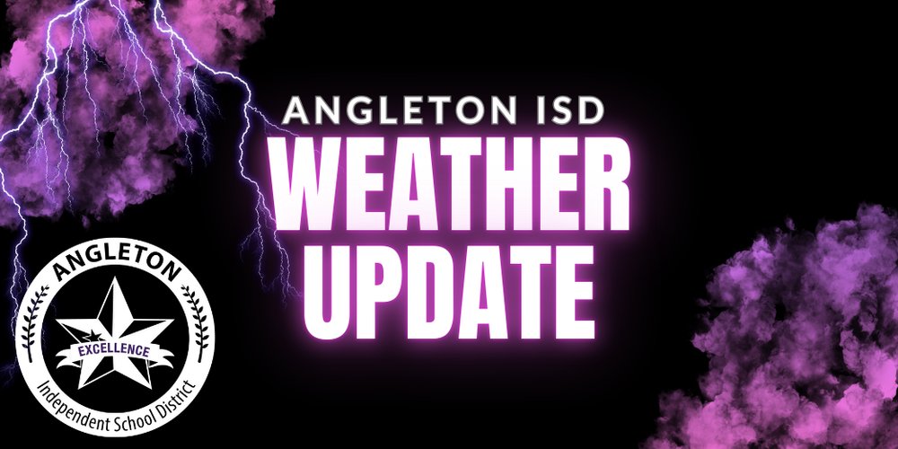 WEATHER UPDATE - AISD Schools Closed Tuesday and Wednesday angletonisd.net/o/ajh/article/…