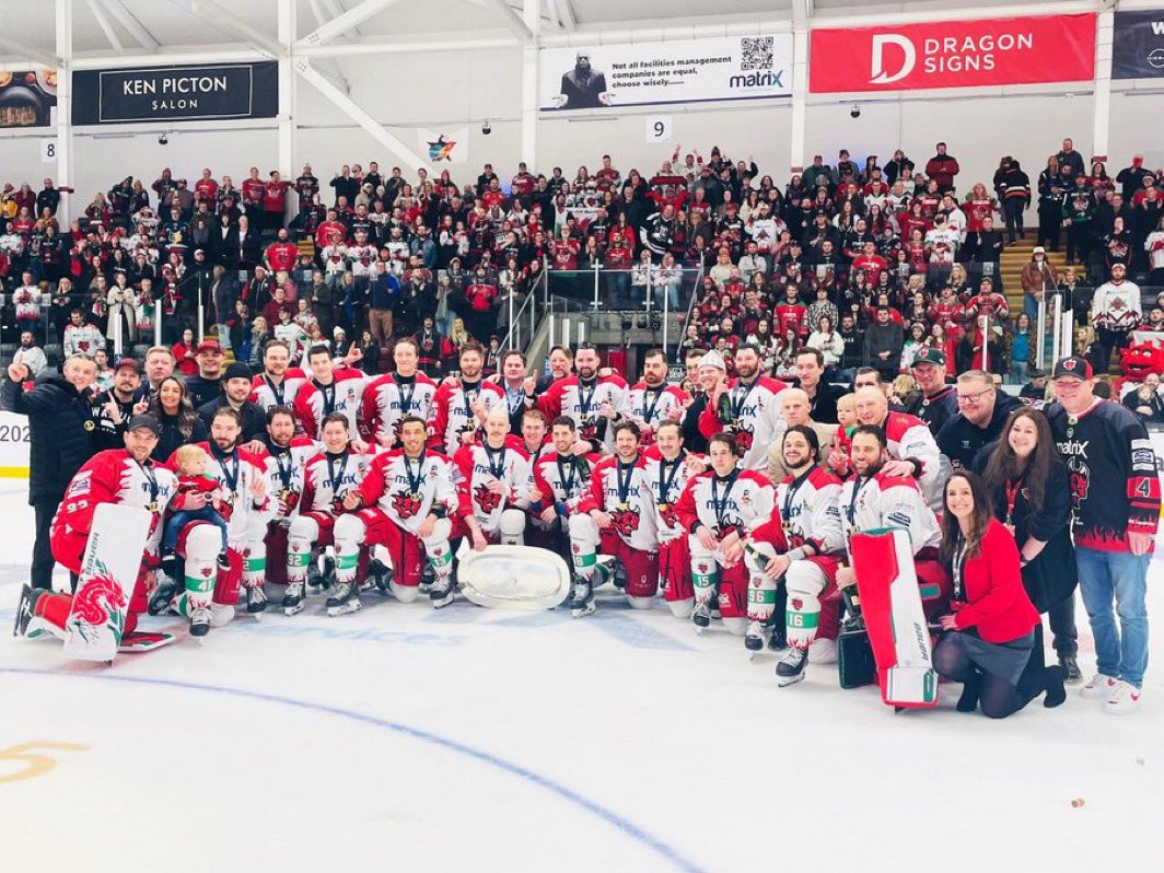 YOUR 2025 IIHF CONTINENTAL CUP CHAMPIONS, THE CARDIFF DEVILS 🏴󠁧󠁢󠁷󠁬󠁳󠁿🥇