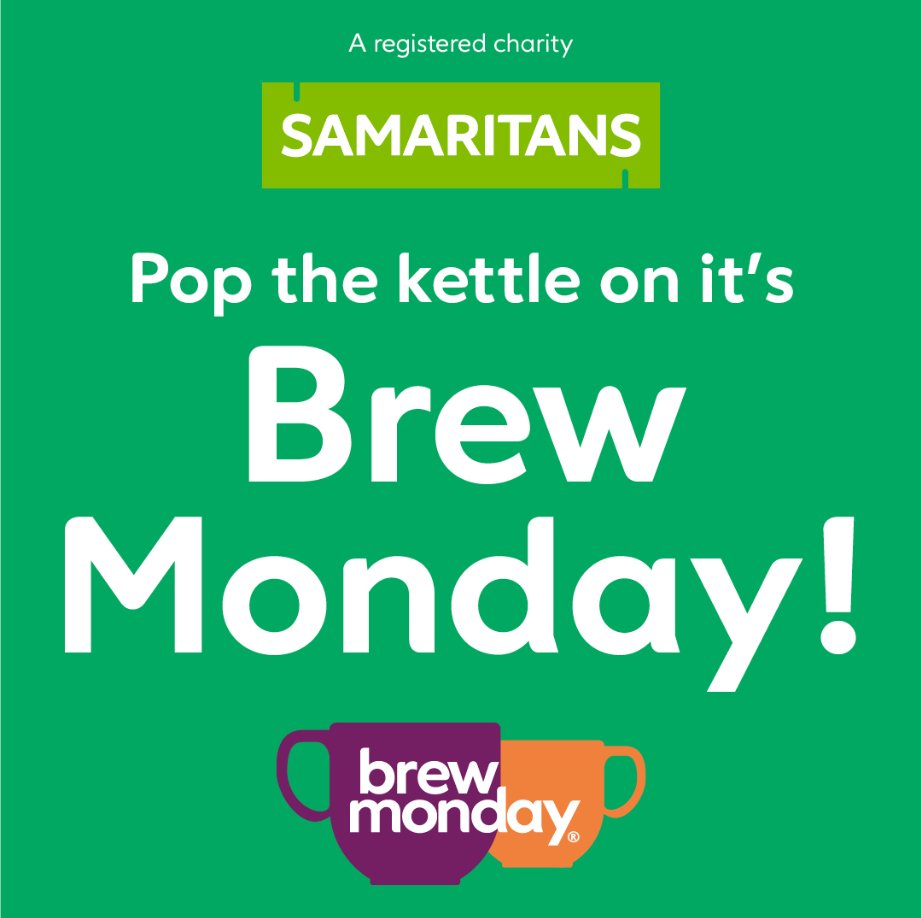 Out with the blues and in with the brews! ☕

Today is Brew Monday and we want to flood social media with positivity.

Share your brew using the #BrewMonday hashtag to get involved 💚