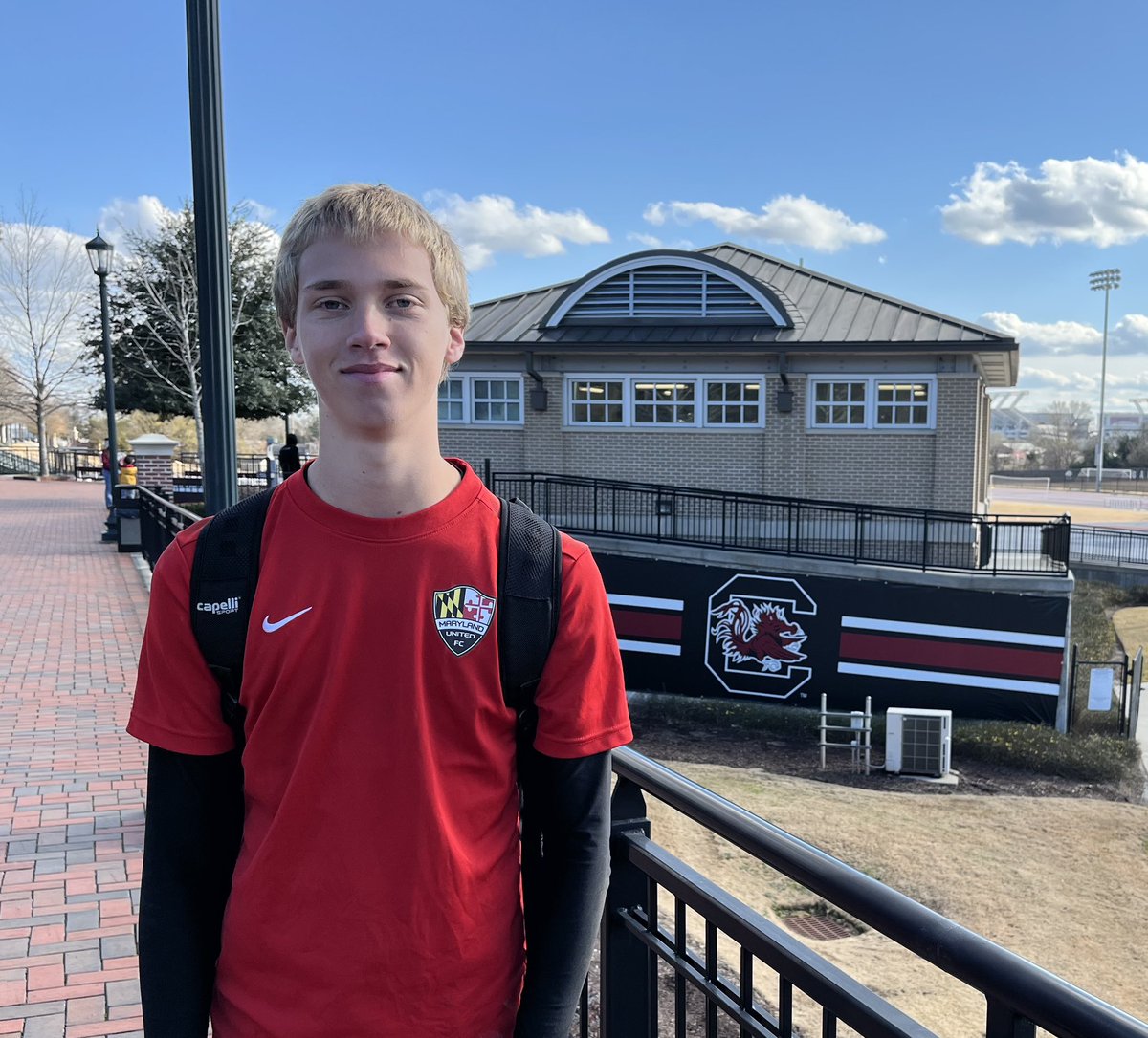 A great day <a href="/GamecockMSoccer/">South Carolina Men's Soccer</a> Winter ID Camp-Blessed to have been invited! 

<a href="/ImCollegeSoccer/">College Soccer Truth ™</a>
<a href="/ImYouthSoccer/">ECNL/GA/Recruiting/College Soccer</a>
<a href="/TopDrawerSoccer/">TopDrawerSoccer</a>
<a href="/BaltNGSoccer/">Baltimore's NextGen</a>
<a href="/DMVSoccerDotNet/">DMVSoccer</a>
<a href="/NcsaSoccer/">NCSA Soccer</a>
<a href="/ccprospects23/">complete college prospects</a>
<a href="/PrepSoccer/">Prep Soccer ⚽️</a>
<a href="/SoccerRecruits/">SoccerRecruits</a>
<a href="/Sports_Recruits/">SportsRecruits</a>
<a href="/MDUnitedFC_Boys/">Maryland United Boys</a> 
<a href="/Maryland_United/">Maryland United FC</a> 
<a href="/JoshBronstoph/">josh bronstorph1⃣5️⃣</a>