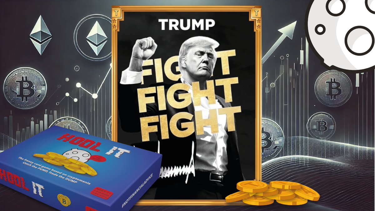 fungygames's tweet photo. Wild weekend! A one-off presidential meme coin launches to $14B+ even before the #Inauguration2025 

This crazy fiasco's exactly why we made #HodlIt, the frenzy card game that's uber volatile!

Wanna understand WTFs going on? >> https://t.co/r0syWgHVad

#trumpcoin #solana https://t.co/wv1tbnY1qf