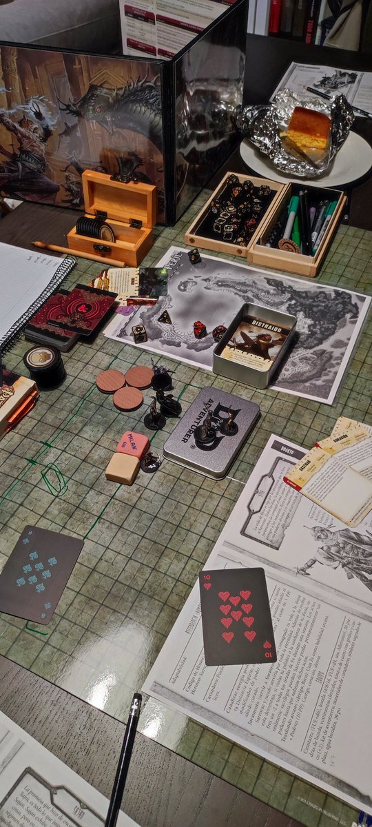 Primera partida a #Pathfinder para #SavageWorlds en #LosGrilletes ...Una de Piratas!