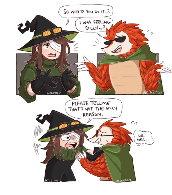 i still think about this conversation

#aimseyfanart #pangifanart #therealm 