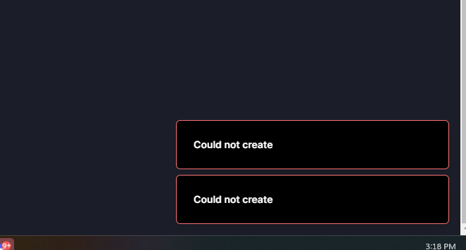 ChrisCrossroads's tweet photo. Seems to be an issue with Pump fun RN. 
Launch will be delayed. https://t.co/StW8lu2JtL