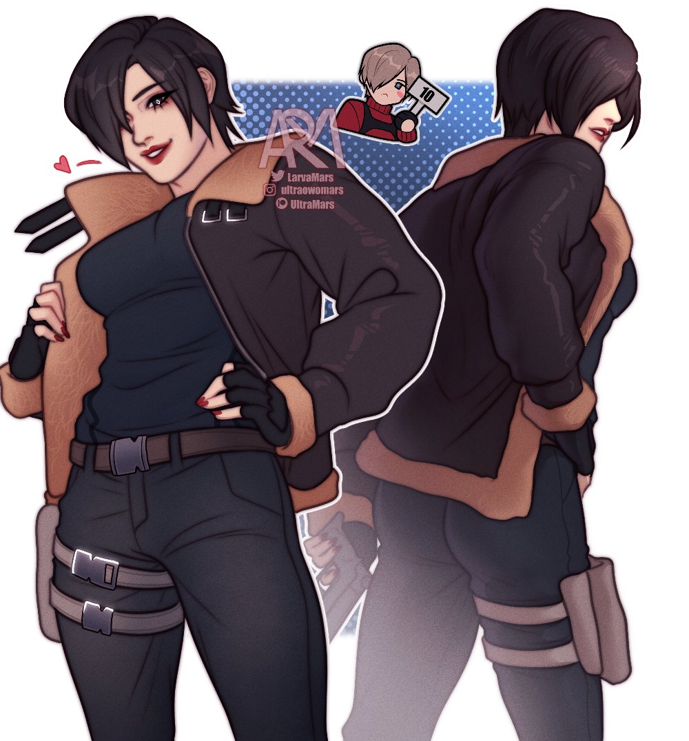 sfwmars's tweet image. Ada's version ❤️