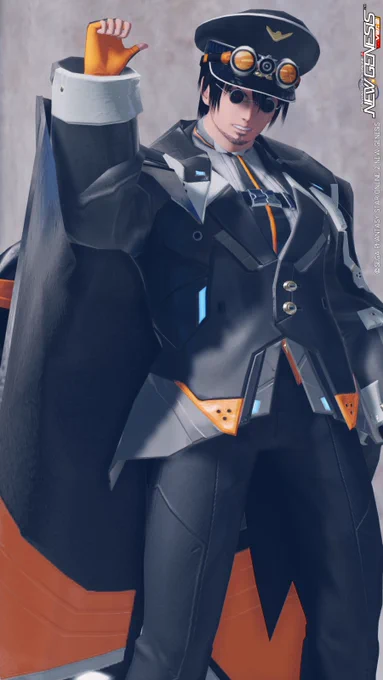 リスペクトなコスチューム思えばこの服中々来たことなかったなぁ#PSO2NGS_SS 