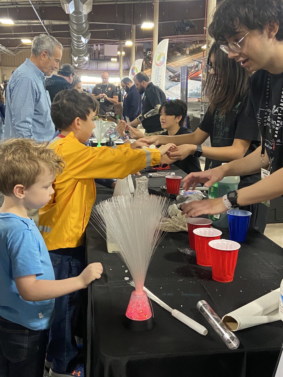 Start your engines!  Basha Science is Fun was honored to participate in the Barrett Jackson Stem day. Even had a visit from the Arizona Cardinals mascot!