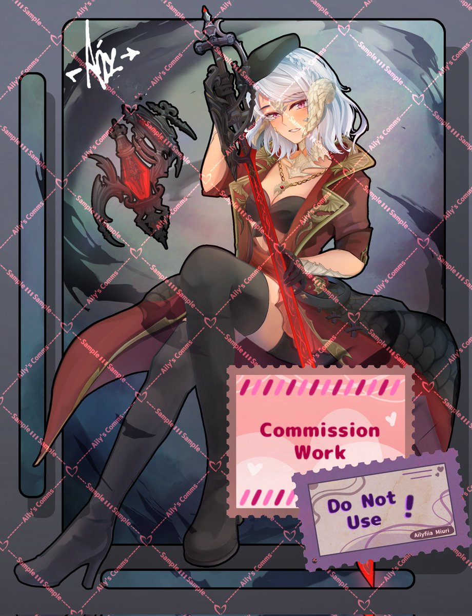 Ailyfiia Miuri • VGen Commission Open~ ✨ tweet media