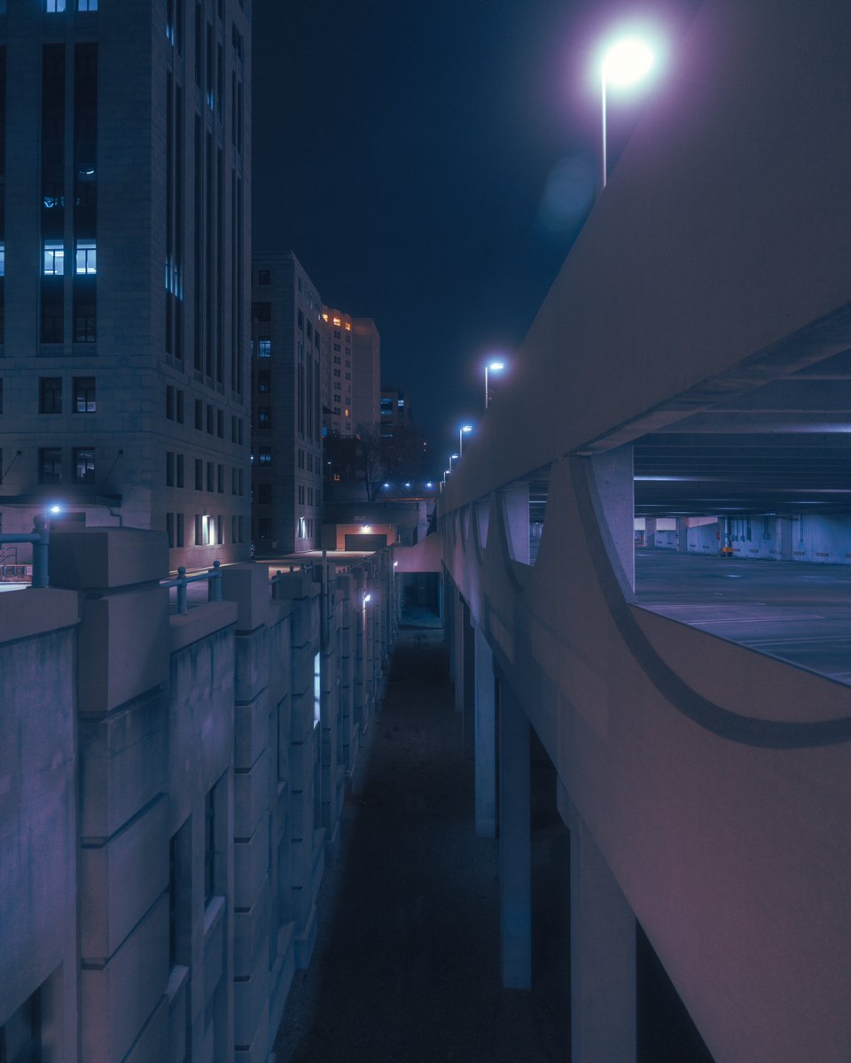 Wandering alone through the city