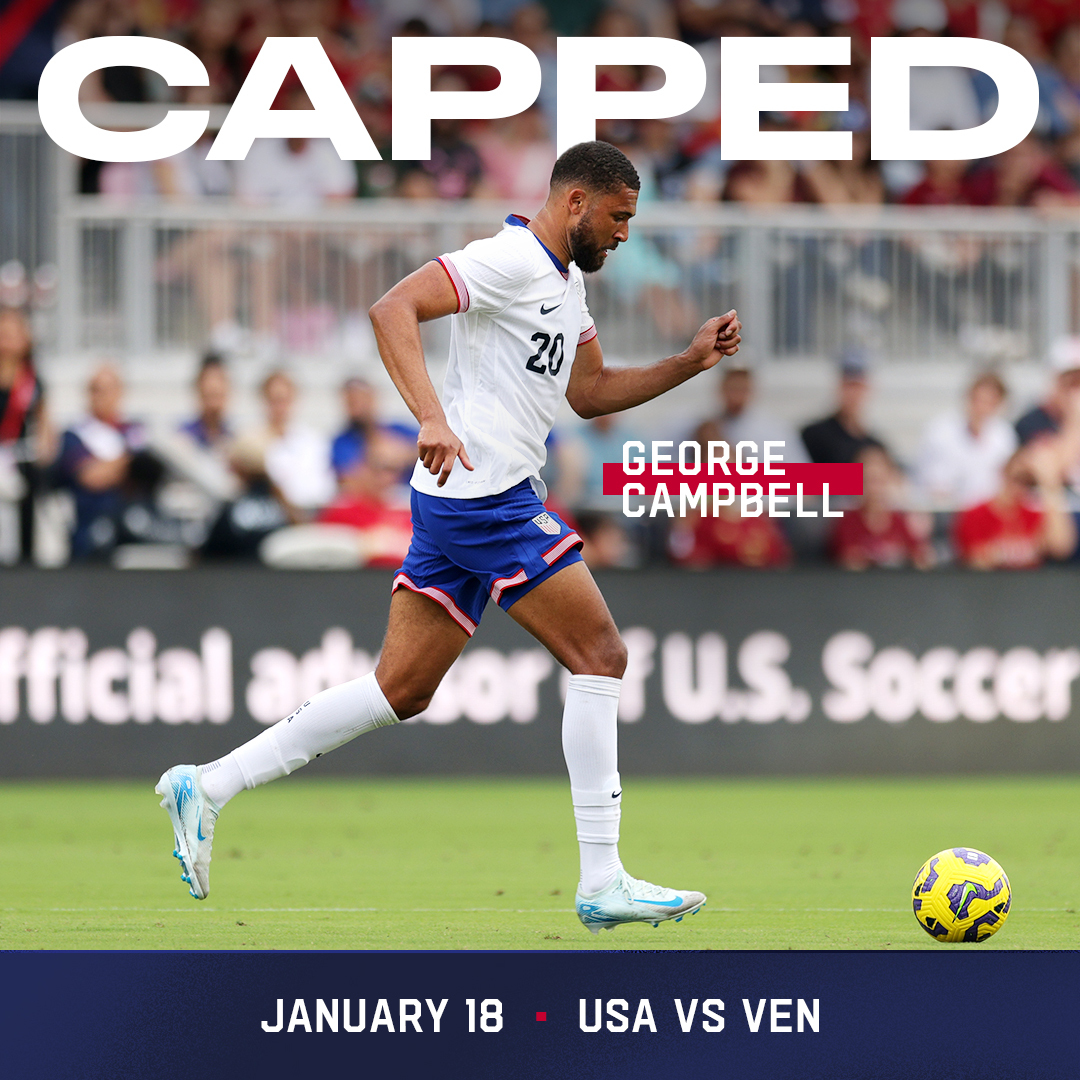 USMNT's tweet photo. George Campbell 🇺🇸 https://t.co/kWhLKpgh5t