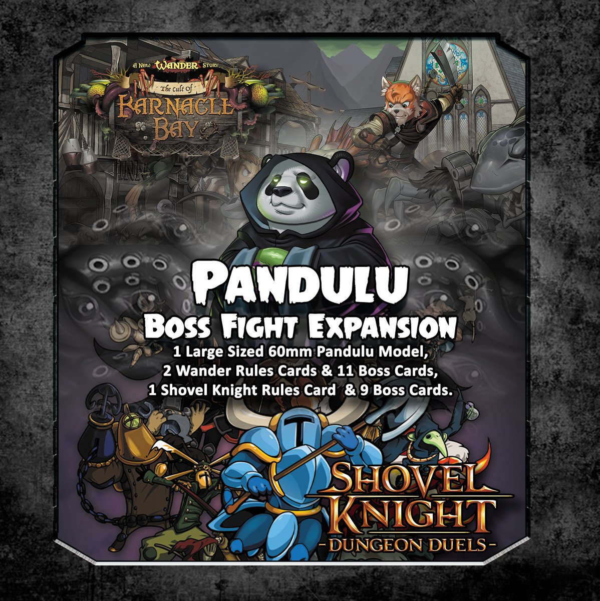 Are you ready to take on Pandulu in both Wander: Cult of Barnacle Bay and Shovel Knight: Dungeon Duels?? Be sure to add this Pandulu Boss Fight Expansion to your pledge before January 24th via the HIVE pledge manager!

hiveinteractive.net/projects/wande…