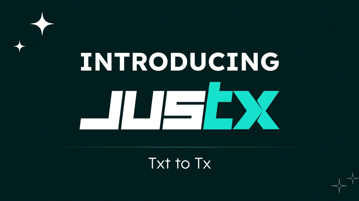 Crypto feels like planning a trip to multiple countries

You’d need:
🗺 A map for routes
🌐 A translator for languages
🧾 A budget tracker
🎫 A travel agent for tickets

Overwhelming? Imagine if one assistant handled it all with a single text
Literally, a SINGLE TEXT🧵 <a href="/JusTX_ai/">JusTX</a>