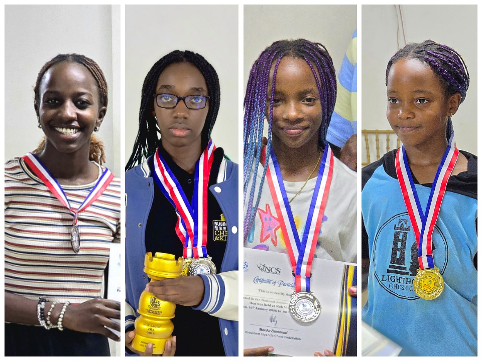 Lighthouse Chess Club Uganda (@lighthouseug) on Twitter photo It's the Lighthouse Ladies' weekend at the National Juniors Championship, 2025.
Congratulations;
<a href="/hannahmawejje/">Hannah Mawejje</a> U20 Bronze,
<a href="/ZuriTatiina/">Zuri Tumwesigye</a> U16 Gold & U17 Silver,
Aine Atubet U12 Silver,
Talia Atubet U10 Gold & U11 Gold.
<a href="/MeetsKids/">Business Meets Chess & Kids</a> <a href="/UgandaChess_UCF/">UgandaChess(UCF)</a> <a href="/kmelfio/">Melinda Atubet</a> <a href="/fugeeh/">Fugee Tumwesigye</a> <a href="/Soloestee/">Solomon Tumwesigye</a> It's the Lighthouse Ladies' weekend at the National Juniors Championship, 2025.
Congratulations;
<a href="/hannahmawejje/">Hannah Mawejje</a> U20 Bronze,
<a href="/ZuriTatiina/">Zuri Tumwesigye</a> U16 Gold & U17 Silver,
Aine Atubet U12 Silver,
Talia Atubet U10 Gold & U11 Gold.
<a href="/MeetsKids/">Business Meets Chess & Kids</a> <a href="/UgandaChess_UCF/">UgandaChess(UCF)</a> <a href="/kmelfio/">Melinda Atubet</a> <a href="/fugeeh/">Fugee Tumwesigye</a> <a href="/Soloestee/">Solomon Tumwesigye</a>