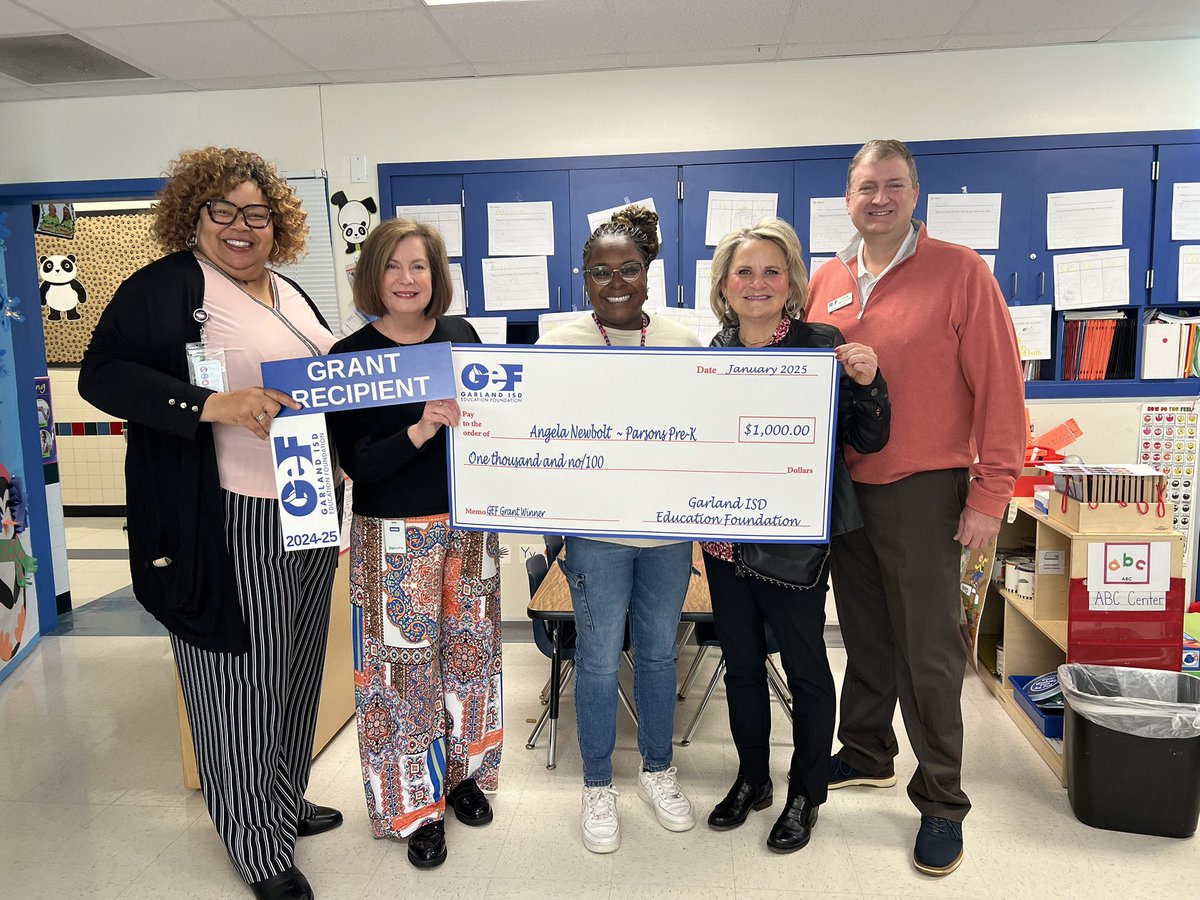 Disa McEwen (@ddmcewen) on Twitter photo Congratulations to all three of our Best Foundation recipients <a href="/Parsons_Pandas/">Parsons Pre-K School</a>. <a href="/gisdnews/">Garland ISD</a> <a href="/klmarsh2/">Kim Marsh</a> <a href="/ChasityDBass/">Chasity Bass</a> <a href="/fangw/">Fang Wang</a> Congratulations to all three of our Best Foundation recipients <a href="/Parsons_Pandas/">Parsons Pre-K School</a>. <a href="/gisdnews/">Garland ISD</a> <a href="/klmarsh2/">Kim Marsh</a> <a href="/ChasityDBass/">Chasity Bass</a> <a href="/fangw/">Fang Wang</a>