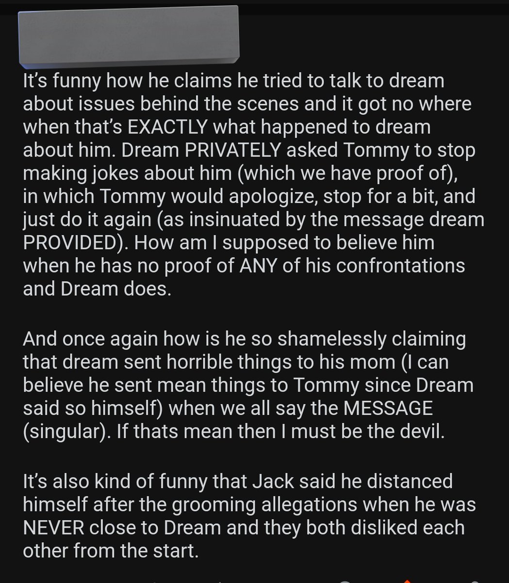 ShishiNROB2580's tweet photo. Tommy once again here with no proof no receipts but a eager circle and fanbase waiting to take his words and claims as gospel 

Reddit is reasonable once again https://t.co/je6LM1AHsC