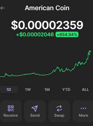 sam35409405's tweet photo. @JrKripto @EricTrump @worldlibertyfi If Elon Musk buys Trump Coin and American Coin and all the billion users on x buys at least $100 each ..we all make massive wealth. Crypto should vomit more cash from centralised systems....to the moon!!! https://t.co/2OtBtrU1An