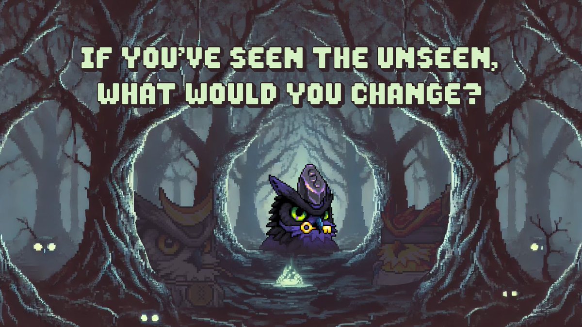 noonesees_'s tweet photo. If you’ve seen the unseen, what would you change? https://t.co/J4Sz3QWQCU